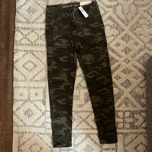American Eagle Camo Skinny Jeans